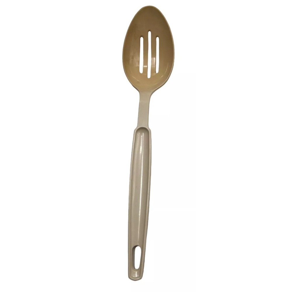 Vintage Ekco Serving Spoon Slotted Nylon Kitchen Utensil Made In USA